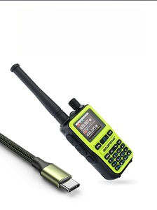 Pour Baofeng UV-5R Mini bidirectionnel pour Radio talkie-walkie double PTT double bande type-c charge APP programmation Camping <span class=keywords><strong>jambon</strong></span> Radio bande - Product Image 6