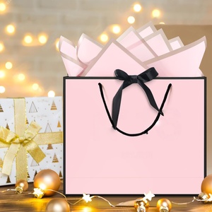 Custom logo White Boutique Clothing Shopping Paper Bags Wholesale Luxury Gift <b>Wedding</b> Jewelry Cosmetic Packaging Paper Bag - Product Image 3