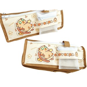 Trousse à crayons Panda avec fermeture éclair, en maille, pour l'école et le bureau, grande capacité, cadeau pour enfants, pour les élèves du primaire - Product Image 5