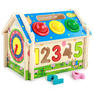 Montessoei multifunción <span class=keywords><strong>de</strong></span> madera, casa <span class=keywords><strong>de</strong></span> <span class=keywords><strong>juguete</strong></span> para niños - Product Image 5