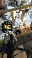 Sijie STRONG-GR-2514 Yüksek Hassasiyetli Kızılötesi Termometre 250~1400 ℃   Alüminyum ve Çinko gibi Parlak Metal Yüzeyler için