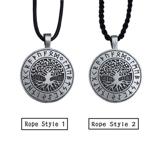Collier Rune Viking de vie du monde <span class=keywords><strong>celtique</strong></span>, bijou à breloque <span class=keywords><strong>nordique</strong></span> en plastique, de la <span class=keywords><strong>mythologie</strong></span> scandinave, accessoire - Product Image 3