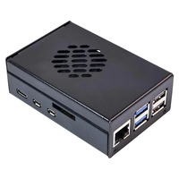 Caja Metálica Premium para Raspberry Pi 5 con Ventilador de Refrigeración PWM, Carcasa de Aluminio de Alta Dureza