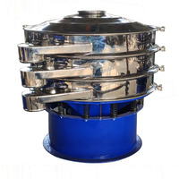 Tamiseur vibrant électrique haute capacité pour poudre de baobab, machine de tamisage rotative