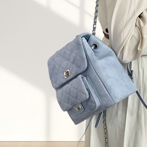 Top-Tier Luxury Quilted <strong>Backpack</strong> Wholesale Factory Genuine <strong>Leather</strong> Cowhide Designer Women Shoulder Bag <strong>Small</strong> MOQ Custom - Product Image 2