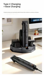 Cortadora de Pelo Eléctrica Huanxing EC106 para Toda la Familia, Recargable, Resistente al Agua, Elimina el Frizz, para Barba, Cuerpo y Rostro - Product Image 5