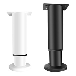 Furniture <b>Leg</b> <b>Adjustable</b> Cold Rolled Steel Plating Heavy Duty For <b>Table</b> Cabinet Sofa TV Stand Coffee <b>Table</b> Bathroom Industrial - Product Image 3