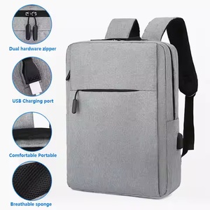 Factory Promotional Unisex Computer <b>Bag</b> Waterproof Laptop <b>Pack</b> Zipper Closure Oxford Material Fashion USB Anti-Theft Feature - Product Image 2