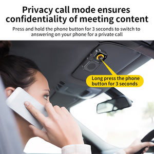 2025 mới nhất xe dù để che nắng Ture bt5.4 âm thanh không dây máy nghe nhạc với rảnh tay gọi Receiver Transmitter cho xe Sun Visor - Product Image 5