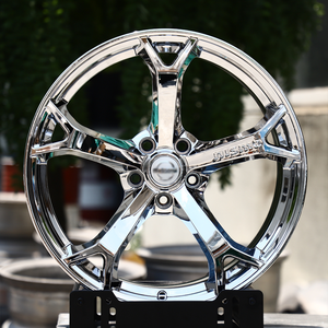 ล้อฟอร์จ YHS-2002 โครเมียม Nismo อลูมิเนียม บีดล็อค ขนาด 16 17 18 19 นิ้ว 5x114.3 สำหรับ<span class=keywords><strong>รถ</strong></span>ยนต์นิสสัน GTR R35 Nismo และนิสสัน สกายไลน์ <span class=keywords><strong>R34</strong></span> GTR - Product Image 5