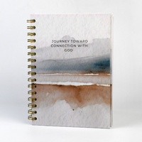 Carnet à spirale personnalisé en carton rigide, impression offset couleur sur papier couché, vente en gros usine