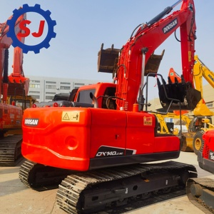 Excavadora DOOSAN DX140LC 9C usada para maquinaria de construcción, en un 95% de estado nuevo. - Product Image 1