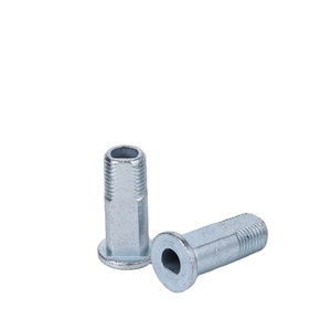 Piezas de mecanizado de aleación de aluminio de alta calidad, remaches tubulares huecos de aleación de aluminio, acero al carbono, niquelado - Product Image 5