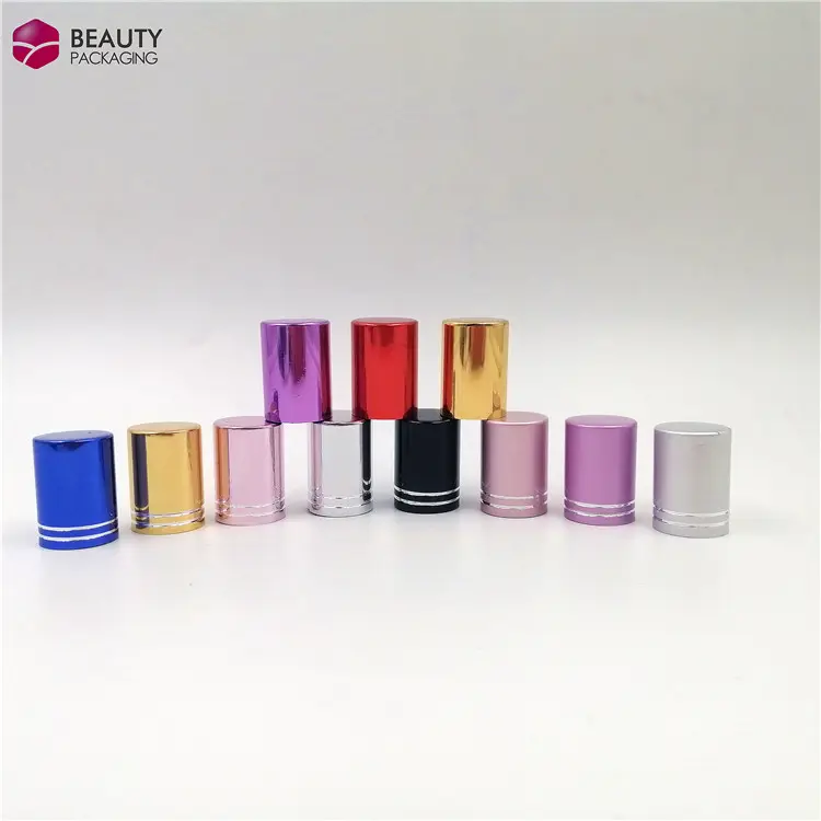 Colorful shiny 3ML 5ml 10ML plastic eyelash glue bottle silver lines small plating 18MM cap