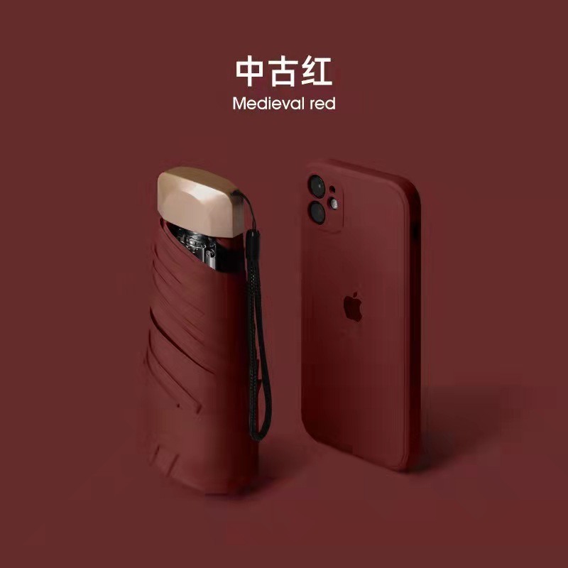 burgundy aluminum alloy umbrella stand