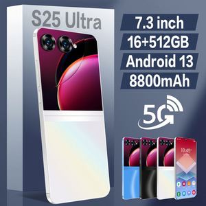 Teléfono Inteligente de 16 GB + 512 GB, Larga Duración de Batería, Teléfono Móvil Android <span class=keywords><strong>I14</strong></span> <span class=keywords><strong>Pro</strong></span> <span class=keywords><strong>Max</strong></span>, Pantalla de Alta Definición de 6.8 Pulgadas, Reconocimiento Facial Original - Product Image 3