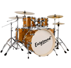 Trống Tùy Chỉnh đặt người lớn trẻ em chuyên nghiệp 5 trống 34 Cymbals người mới bắt đầu thực hành tại nhà mới - Product Image 6