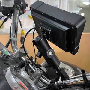 Monitor DVR de <span class=keywords><strong>5</strong></span> <span class=keywords><strong>Pulgadas</strong></span> para Motocicletas, Impermeable, con Doble Cámara, Bluetooth, WiFi 5G, Pantalla Táctil, CarPlay, Android Auto, Cámara de Reversa - Product Image 5