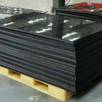 Feuille de plastique UHMWPE à faible friction, taille personnalisée, usinage CNC, liner pliable, haute résistance aux chocs, protection contre l'usure, usage industriel