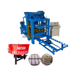 QT4-25型レンガ製造機/振動ブロック製造機/中国製コンクリートブロック製造機 - Product Image 6