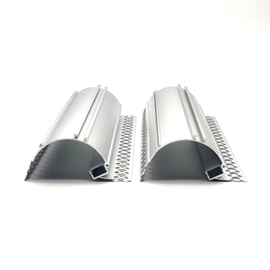 Perfil de Aluminio Impermeable para Ingeniería, Canal Reflector Gola de 15 mm, Empotrable, Flexible, 2 m, Cubierta Transparente de PC, Extrusión LED - Product Image 4