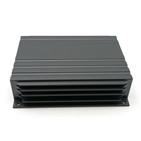 Boîtiers externes personnalisés en alliage d'aluminium anodisé de précision, service d'usinage CNC, indice de protection IP54, certifié ROHS, pour extérieur