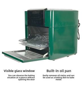 <span class=keywords><strong>SILVERCREST</strong></span> 12L Freidora de aire eléctrica cuadrada de acero inoxidable antiadherente para el hogar sin aceite de gran capacidad - Product Image 5