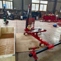 Équipement de réparation automobile portable et compact à prix abordable, machine simple pour la carrosserie avec tour de traction de 5 tonnes pour la réparation de voitures