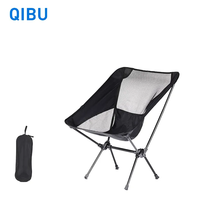 QIBU kamp sandalyesi camp chair folding Outdoor silla plegable folding camping moon chair manufacturers for picnic fishing camp