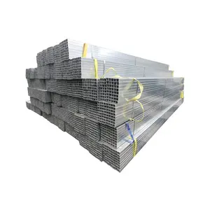 Cuadrado y rectangular galvanizado estructural tubo de acero/tubo rhs empresas buscando socios en África tubo gi