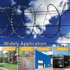 <span class=keywords><strong>ลวดหนาม</strong></span>ชุบสังกะสี ขนาด 2.5 มม. ยาว 800 <span class=keywords><strong>เมตร</strong></span> น้ำหนัก 10 กก. <span class=keywords><strong>ราคา</strong></span>โรงงาน สำหรับป้องกันกำแพง รั้วบ้าน รักษาความปลอดภัย - Product Image 2