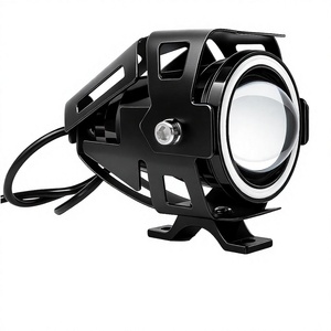 Faro a LED Multicolore U7 Transformers con Occhi d'<span class=keywords><strong>Angelo</strong></span>/Demonio, Sistema di Illuminazione con Cannone Laser Montato a Destra - Product Image 2