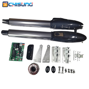 Avrupa ve amerika'da popüler ağır 500kg/yaprak çift Arms DC Motor elektrik kapısı Motor otomatik salıncak kapısı açacağı - Product Image 5