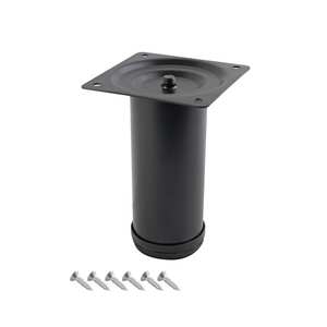 Gamba per Tavolo Rotonda Nera 60x150mm - Product Image 1