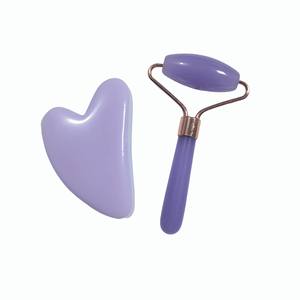 Oferta de Fábrica: Rodillo Facial y Set de Masaje Gua Sha de Resina para Exfoliación y Masaje de la Piel - Product Image 5