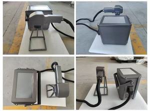 20W 휴대용 핸드헬드 이동식 미니 파이버 레이저 마킹기, 금속 명판 몰드 코딩기 파이버 각인기 - Product Image 4