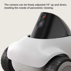 Camera thú cưng thông minh, robot bạn đồng hành di động với camera phát kẹo cho mèo bằng laser, camera chó 1080P HD WiFi với ứng dụng, tầm nhìn ban đêm, âm thanh 2 chiều - Product Image 5