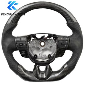 Volant <span class=keywords><strong>de</strong></span> direction personnalisé en fibre <span class=keywords><strong>de</strong></span> carbone pour Toyota Camry 9e génération Se Le Xse Avalon 2024 2025 2026 Accessoires - Product Image 1