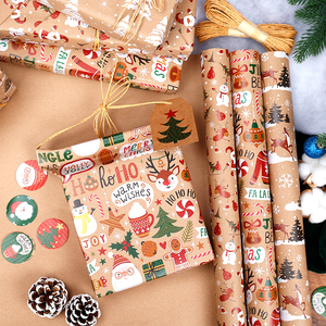 Factory Design 50 X 70 cm Christmas <b>Wrapping</b> <b>Paper</b> Packaging Gift <b>Wrapping</b> <b>Paper</b> - Product Image 6