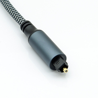 Câble audio optique USB-C Toslink SPDIF RUIARA RR-TC-A-01 avec gaine tressée et conducteur en cuivre pour système audio TV, DAC, barre de son