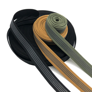 Buen precio Bandas elásticas antideslizantes negras Muchos tamaños Stock Vendaje elástico Correas Bolsas duraderas Ropa Cinta elástica - Product Image 1