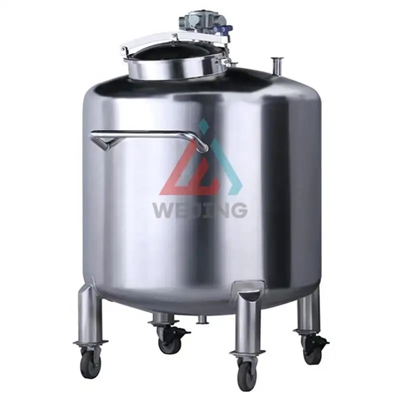 Factory Price Best Quality Stainless Steel Moveable Cosmetic Storage Tanks
