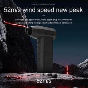 Sèche-cheveux sans fil puissant Auto Puissant Inhalambrico Bladeless Phone 130 000, moteur sans balais, turbojet thermique et 180 W - Product Image 2