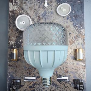 Bombillas LED T80 T100 T115 T125 T135 de 20W-60W, E27 B22, Forma de T, Cubierta de PP, Alimentación CA, Bombillas LED Transparentes, Lámpara de Cristal - Product Image 4