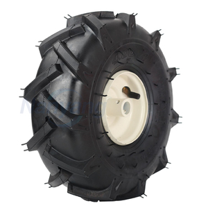 Neumático y Rueda para Cultivadora 11x4.00-4", Eje de 3/4", Buje Central de 3-1/8", Compatible con Repuesto para Cultivadora Cortacésped - Product Image 2