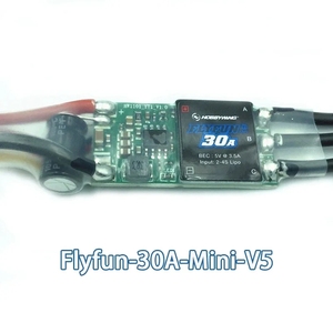 Controlador de Velocidad Electrónico (<span class=keywords><strong>ESC</strong></span>) Original HOBBYWING FLYFUN 30A Mini V5 40A 60A <span class=keywords><strong>80A</strong></span> 110A 130A V5 sin Escobillas para Dron y Avión - Product Image 1