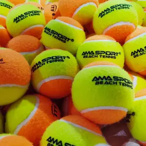 AMA SPORT Atacado Durável Estágio 2 ITF Aprovado Personalizado Beach Tennis Ball