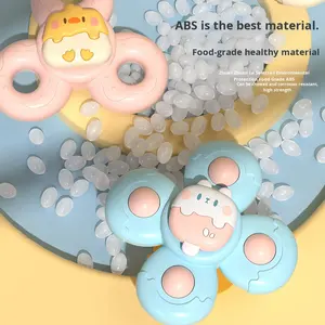 Jouet <span class=keywords><strong>de</strong></span> <span class=keywords><strong>table</strong></span> à <span class=keywords><strong>ventouse</strong></span> gonflable pour bébé, motif dessin animé, avec fonction <span class=keywords><strong>de</strong></span> rotation et <span class=keywords><strong>de</strong></span> gyroscope, <span class=keywords><strong>hochet</strong></span> éducatif pour nouveau-né <span class=keywords><strong>de</strong></span> 6 à 12 mois - Product Image 3