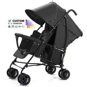 Poussettes pour bébés. Poussette <span class=keywords><strong>double</strong></span> pour bébé, poussette multifonctionnelle portable, poussette pliable pour jumeaux, <span class=keywords><strong>chariot</strong></span> pour bébé - Product Image 1