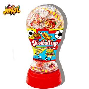 Fabricante Chino Vende al por Mayor Vasos con Forma de Balón de Fútbol para <span class=keywords><strong>Hamburguesas</strong></span>, Pizza, Hot Dogs y Dulces de Goma con 50% de Contenido de Jugo, Bocadillos Halal - Product Image 2
